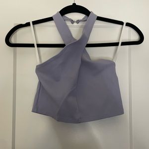 Light purple halter top
